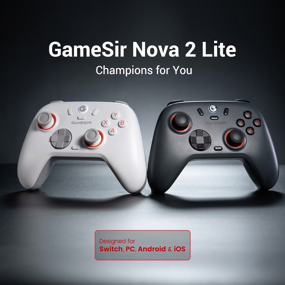 GameSir Nova 2 Lite Multi-Platform Wireless Game Controller for Switch, PC, Android and iOS