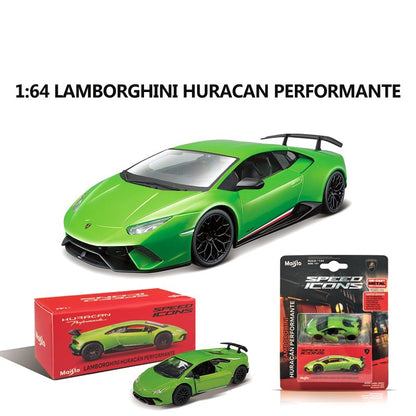 Bburago 1:64 SP1 Ferrari 812 SF90 Competizione Amarelo Liga Miniatura Ferrari Daytona SP3 Esportivo Modelo Fundido Brinquedos Personalizados