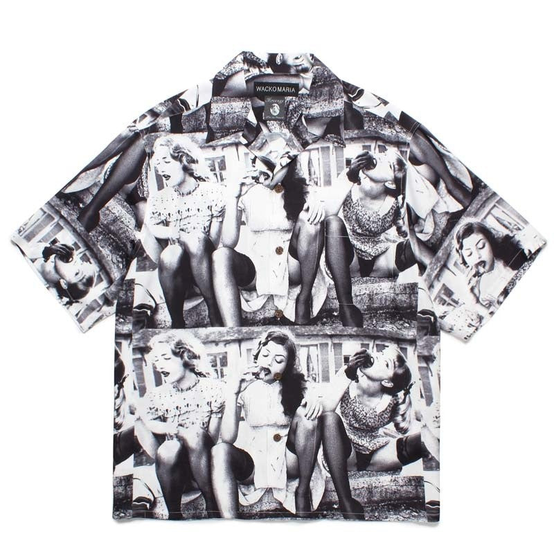 Latest Trend WACKO MARIA 25SS Vintage Denim Rope Crop Casual Hawaii Beach Holiday Mens Womens Casual Short Sleeve Shirt Tops