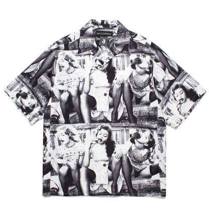 Latest Trend WACKO MARIA 25SS Vintage Denim Rope Crop Casual Hawaii Beach Holiday Mens Womens Casual Short Sleeve Shirt Tops