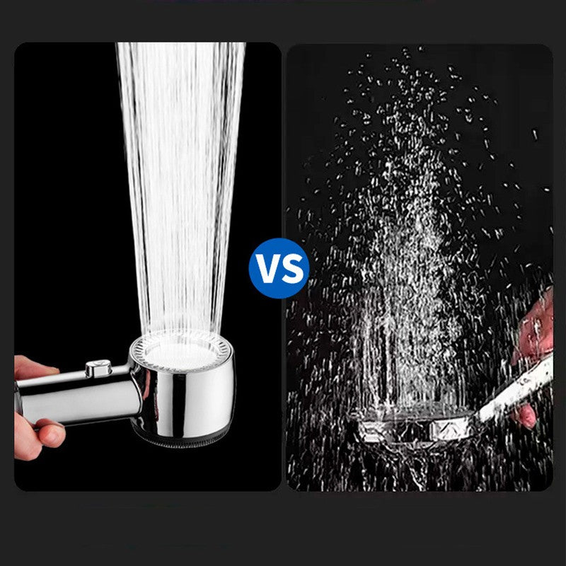 Novo Chuveiro de Mão com Filtro de Chuveiro, Impulsionador de Chuveiro, Grande Saída de Água, Purificador Universal, Conjunto de Chuveiro para Banheiro e Casa