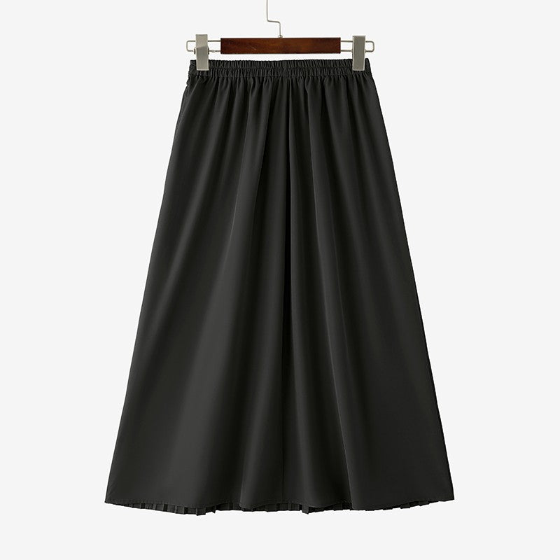 Autumn Skirts Plus Size 2025 ZANZEA Elegant Women High Waist Party Pleated Skirt Jupes Stylish Solid A-line OL Work Faldas Saia