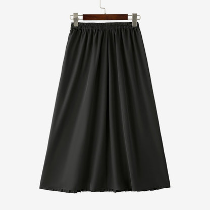Autumn Skirts Plus Size 2025 ZANZEA Elegant Women High Waist Party Pleated Skirt Jupes Stylish Solid A-line OL Work Faldas Saia