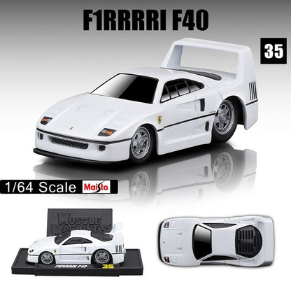 Maisto 1:64 Toyota AE86 Liga Muscle Car Modelo Takumi Fujiwara Versão Brinquedo para Meninos Coleção Presente