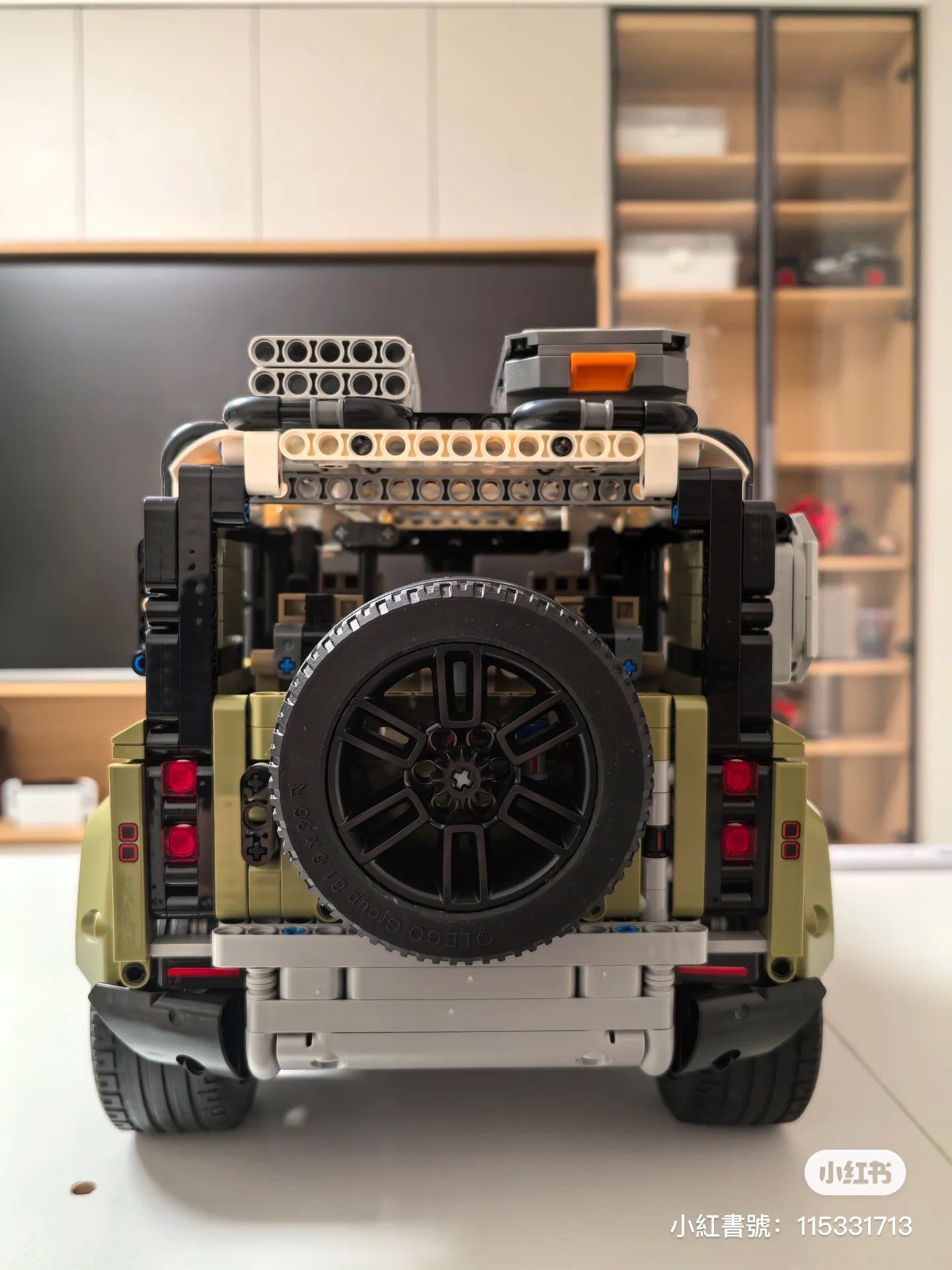 Conjunto de Blocos de Construção de Colecionador Defender Rover Técnico, Modelo de Carro Off Road Clássico 42110, Ideias de Presentes para o Natal