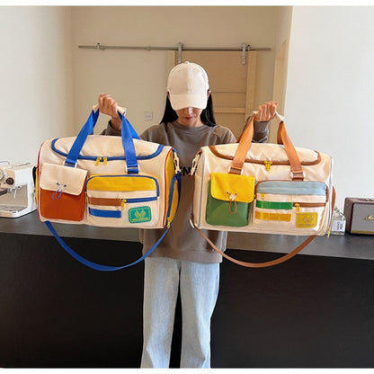 Women Travel Bag Crossbody Shoulder Bags Large Capacity Luggage Storage Duffel Trip Pack Fitness Gym Training Bags Sport Handbag