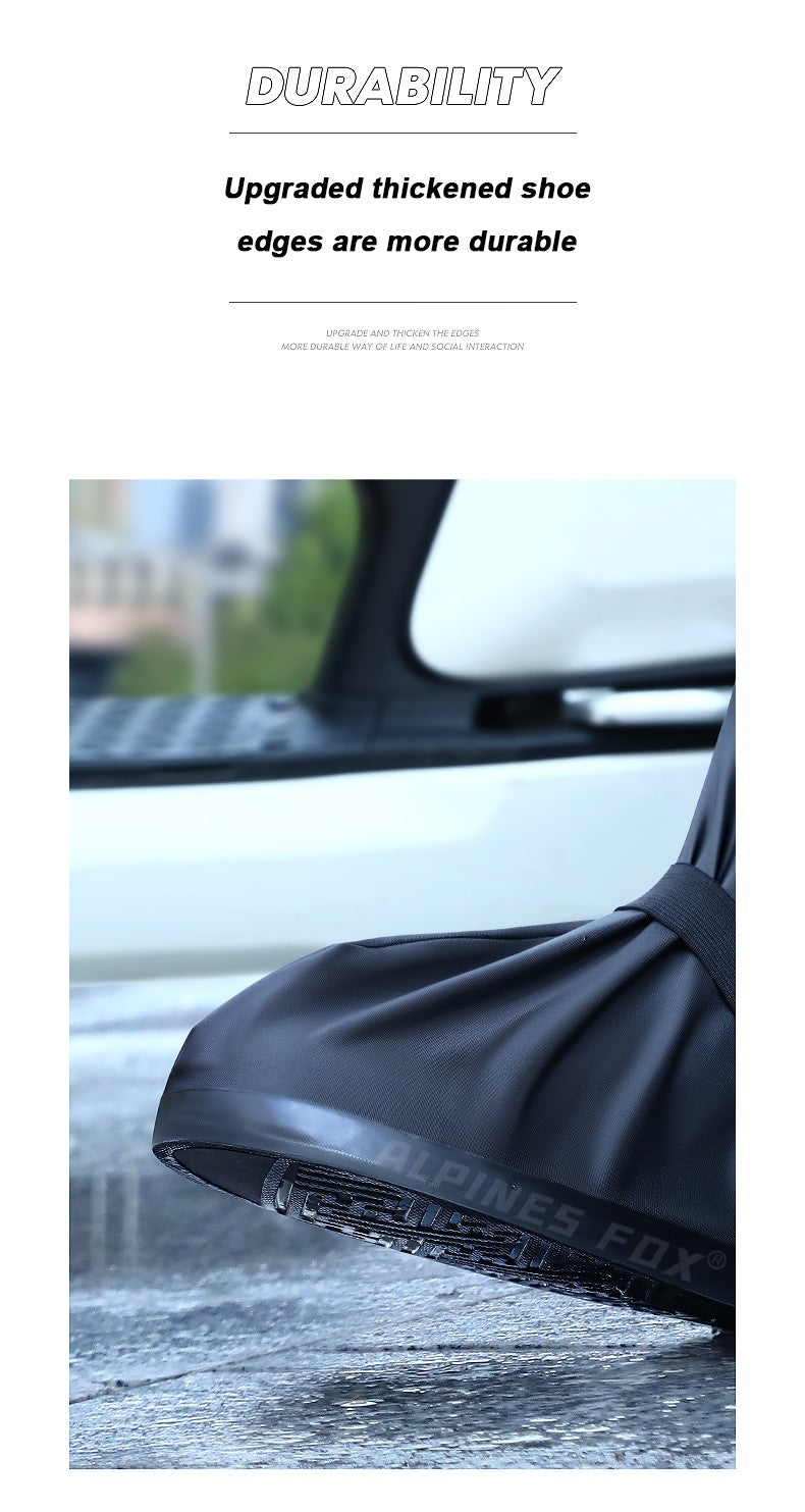 Botas de Chuva de Cano Alto para Motocicleta Impermeáveis Reflexivas Antiderrapantes Calçado para Moto Ciclismo Bicicleta Acessórios de Proteção Reutilizáveis