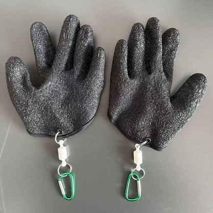 Luvas de Pesca - Luvas de Pesca Profissionais Antiderrapantes, Luvas de Pesca no Gelo à Prova de Furo para Manuseio, Captura, Limpeza, Caça