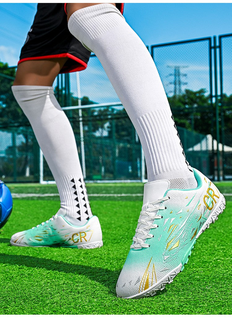 New Men Professional Soft Football Boots Sneakers Match Soccer Shoes Ultralight Futsal High-quality TF/FG Unisex Hot Sale Cleats