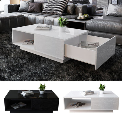 Coffee Table Living Room Table Storage Table Tea Table Modern High Gloss Rectangular Coffee Table Tea Table Storage Living Room
