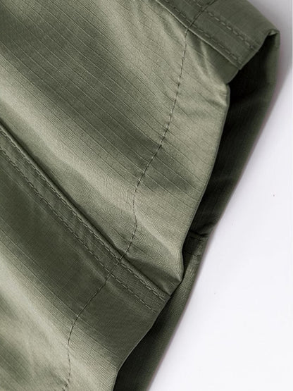 Calça Cargo Casual Masculina Plus Size Secagem Rápida Esportiva Externa Impermeável Calça de Trabalho Masculina Streetwear Masculina de Moletom Esportiva