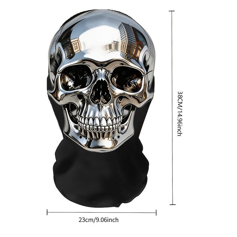 2026 3D Printed Full Face Mask - Elastic Mesh Hip Hop Balaclava Hood Headwear Unisex Cosplay Headgear