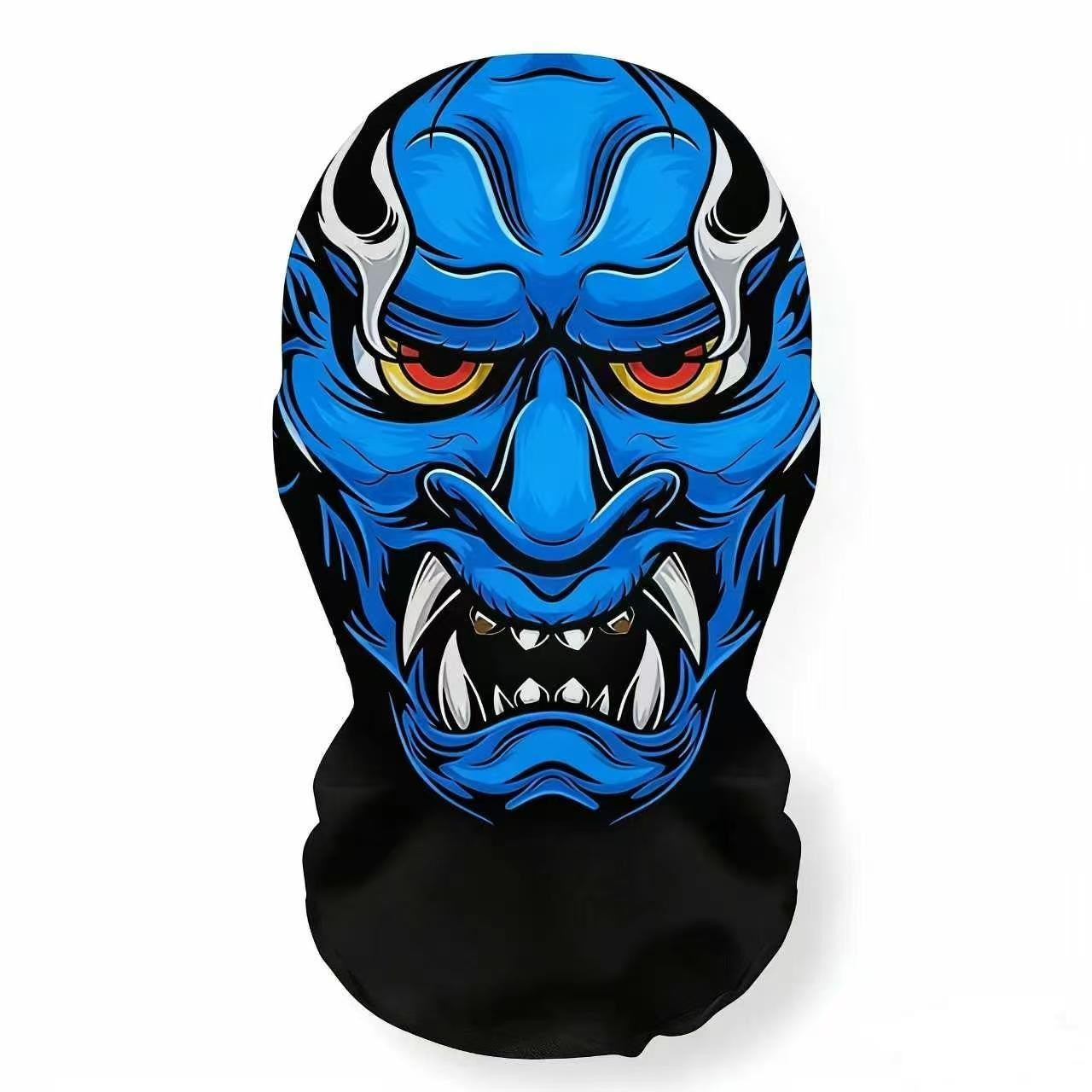 1-Piece 3D Horror Skull Breathable Sun-Proof Headgear Mask, Washable, Prank & Gag Mask