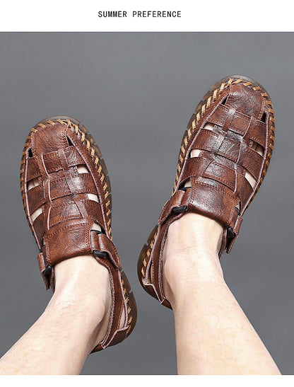 Handmade Men's Shoes Handmade Leather Men Shoes Casual Loafers Slip Onzipper Split Leather Shoes Men Flats Hot Sale Moccasins