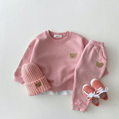 Conjuntos de roupas de bebê de uma peça para meninas recém-nascidas, macacão de manga comprida "Little Brother" para bebês meninos, conjunto de roupas para bebês meninos