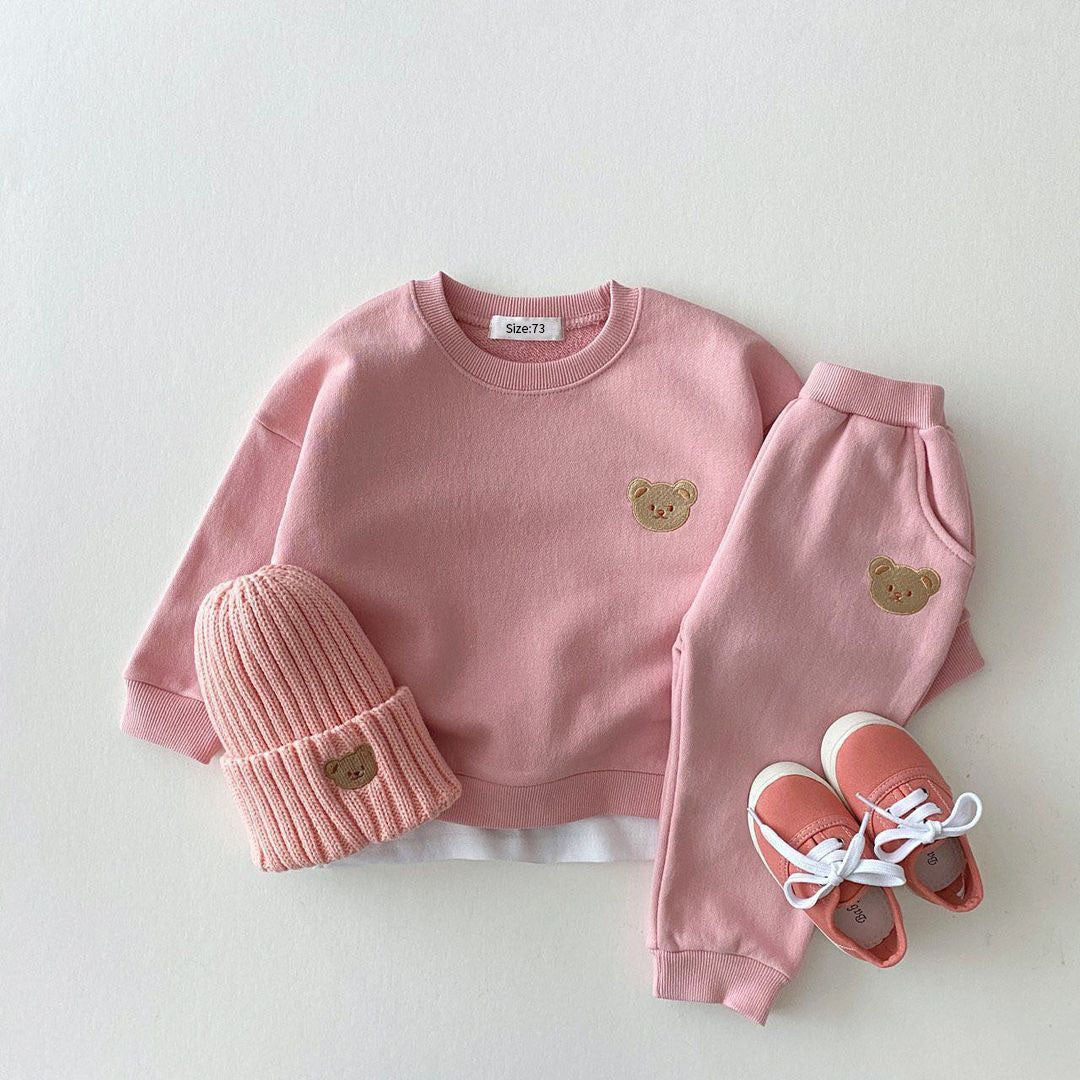 Conjuntos de roupas de bebê de uma peça para meninas recém-nascidas, macacão de manga comprida "Little Brother" para bebês meninos, conjunto de roupas para bebês meninos