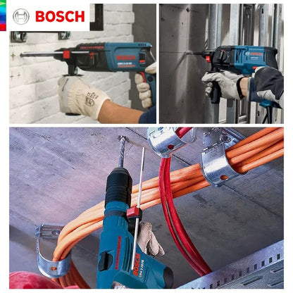 Conjuntos de Brocas Bosch SDS Plus para Martelete para Concreto Diâmetro 6-12mm Cabo Redondo Acessórios para Martelete Perfurador