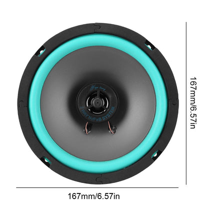 Alto-falante Automotivo Universal de 4/5/6 polegadas 100W/160W HiFi Coaxial Subwoofer Sensibilidade 92dB Áudio Automotivo Música Estéreo Subwoofer Automotivo Estéreo
