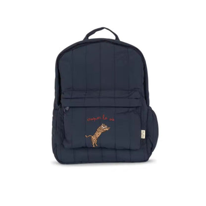 Mochila Infantil de Desenho Animado com Novo Design 2025, Padrão de Bordado de Animais, Mochila Escolar para Meninos, Meninas, Crianças Pequenas, Pré-Escola e Creche