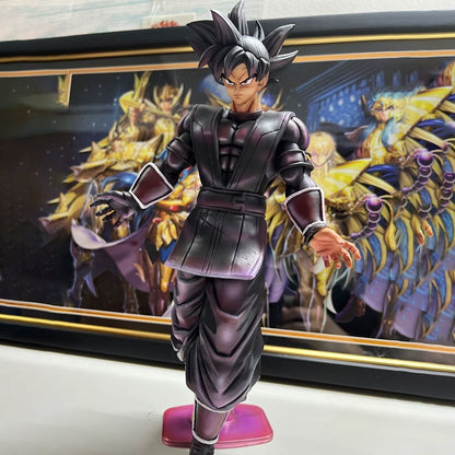 Dragon Ball Zamasu Figura Black Goku 29cm PVC Bonecos de Ação Estátua GK Modelo Colecionável Brinquedos para Crianças Presentes