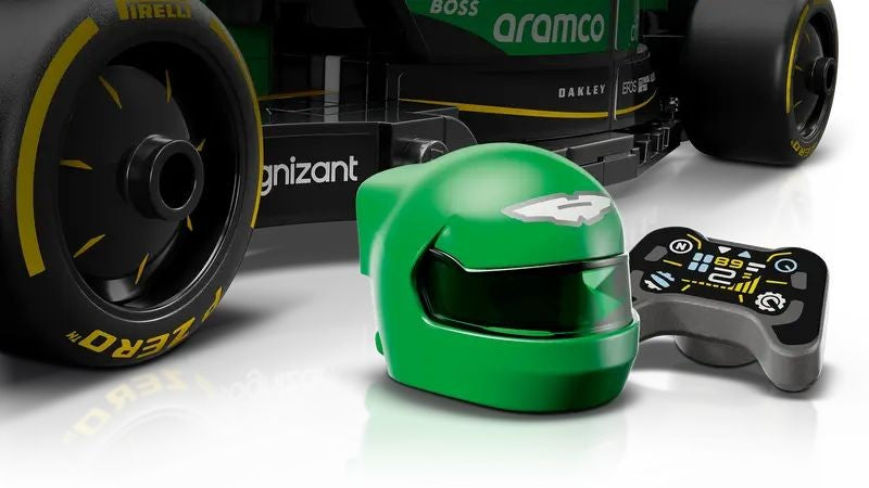 Conjunto de Veículos LEGO® Speed Champions Carro de Corrida Aston Martin Aramco F1® AMR24 (77245) para Meninos e Meninas a partir de 10 Anos, com 269 Peças