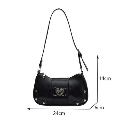 Trendy Bow Shoulder Bag Handbag Casual Underarm Bag Daily Commuting Bags PU Leather Lady Banquet Bag Business Women's Bags