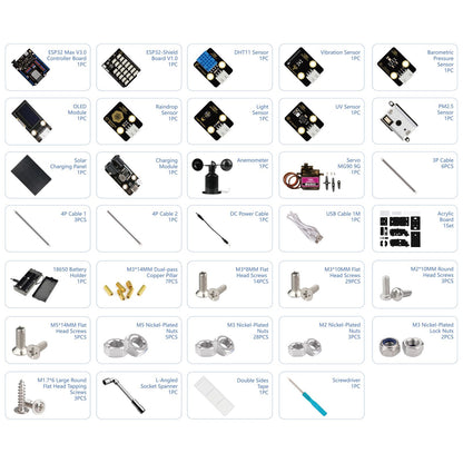KUONGSHUN Age 8+ Educational kit Smart Solar Tracker System Tracking Starter Kit For Arduino STEM