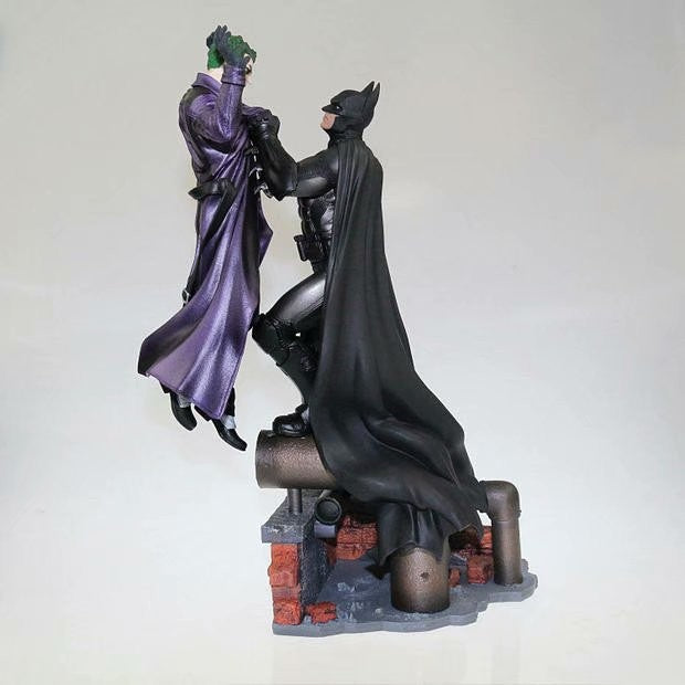 Figuras de Anime em Quadrinhos Arkham Batman Vs Coringa Figura Bruce Wayne Coringa Coleção de Bonecos Modelo Brinquedos Estátua Presentes de Aniversário para Crianças
