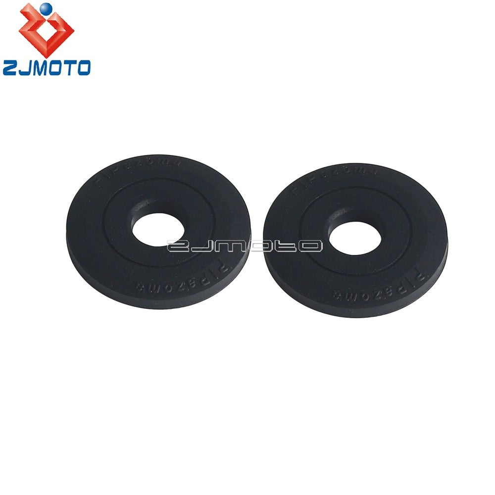 Para Harley Mount Seat Borracha Junta Fixação Motocicleta Para-lama Traseiro Assento Anel Espaçadores 10mm CVO Softail Touring Dyna Sportster XL