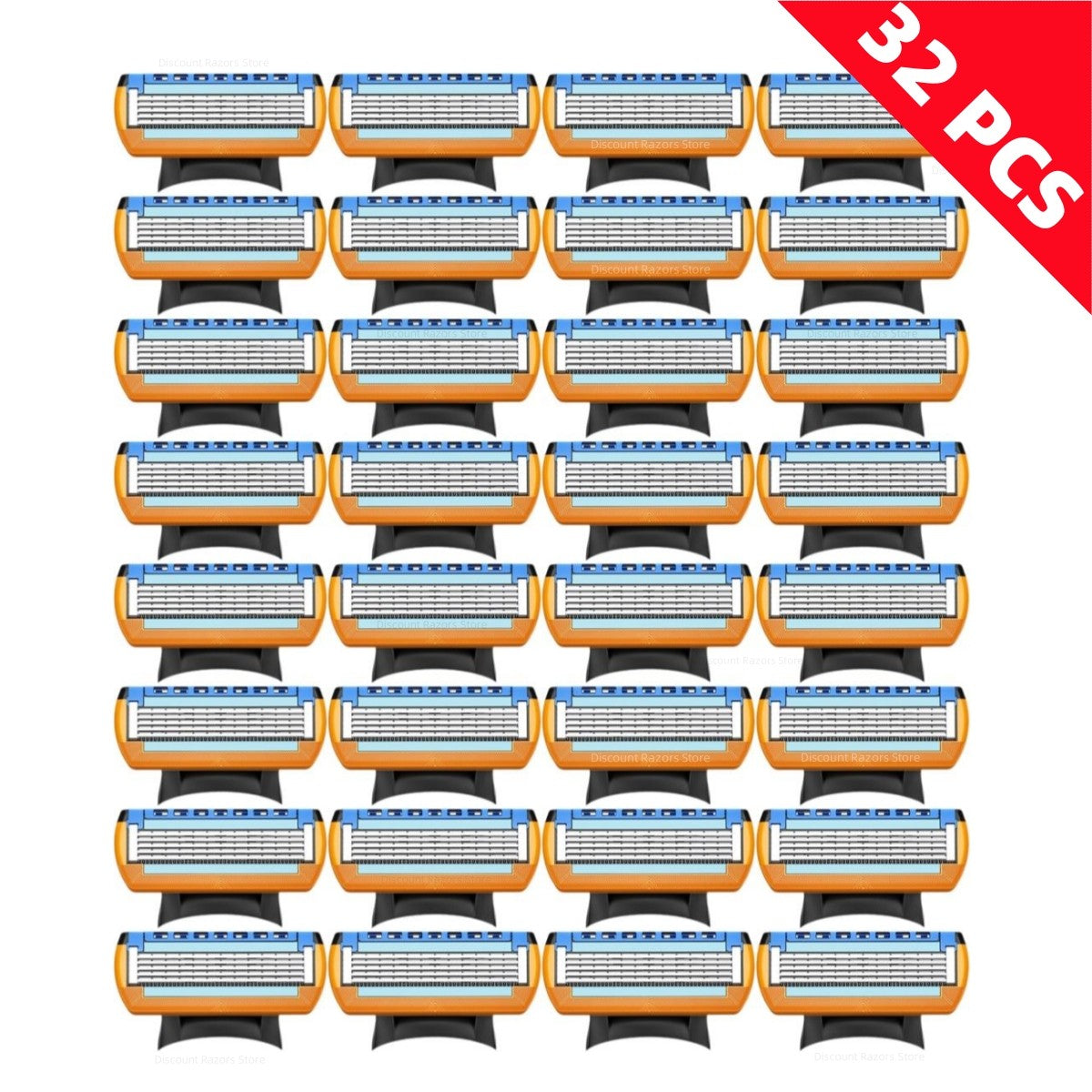 Suitable for fusion five generation series Genuine Razor for Men Face Hair Shaving Removal Safety Manul Shaver Replacement Blade