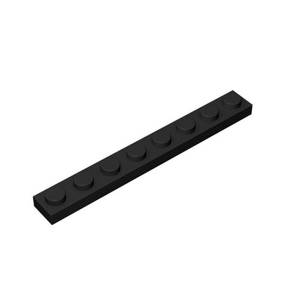10 Peças Quebra-Cabeça Partícula 3460 Placa 1x8 Bloco de Montar Kit Pneu de Alta Tecnologia Placa de Luz de Prancha Brinquedos Presentes