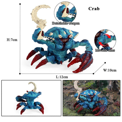 Oenux Simulação Dinossauro Dragão Tartarugas Touro de Fogo Orangotango Golem de Magma Modelo Animal Figuras de Ação Coleção de PVC Brinquedo Infantil Presente