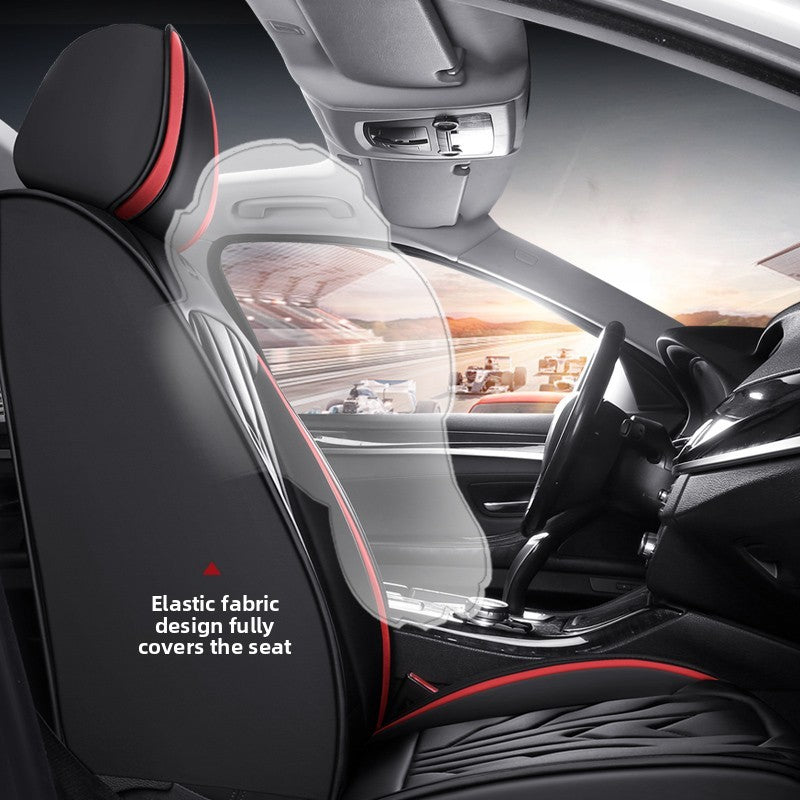 Full Coverage Pu Leather Car Seat Covers for Geely All Models Geometry C Atlas Coolray Emgrand EC7 Tugella Car Accessories
