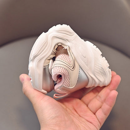 2025 Spring Autumn New Boys Kids Sport Shoes Girl Baby Toddler Mesh Breathable Casual Running Shoes Soft Soled Children Sneakers