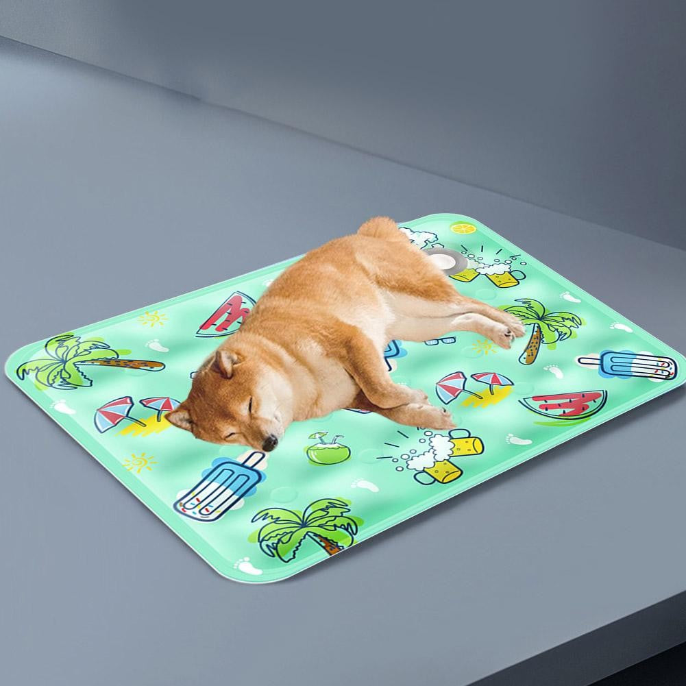 Almofada de Gelo para Animais de Estimação de Verão Gato Cão Resfriamento Gel de Gelo Macio Almofada para Animais de Estimação Almofada Fresca para Gato Ninho de Gelo para Animais de Estimação Almofada de Gelo Fresca