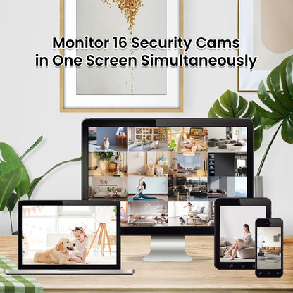 1080P Hd Wifi Ip Camera Indoor Night Vision Ai Detection Surveillance Cube Cameras for Pet Baby Monitor with Alexa & Google Home