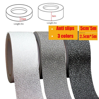 5m Floor Stairs Non Slip Tapes Indoor/Outdoor Bathroom Anti-Slip Strong Adhesive Stickers For Safety Traction Tape Stairs Floor