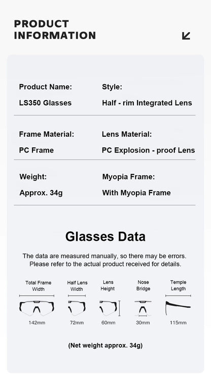 Photochromic Cycling Sunglasses Men Professional Bicycle Glasses Goggles Windproof MTB Road Bike Glasses Mountain Eyewear