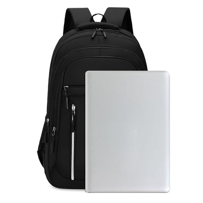 Men's backpack - large capacity, adjustable shoulder straps, multiple compartments, suitable for school, travel, and work, casua