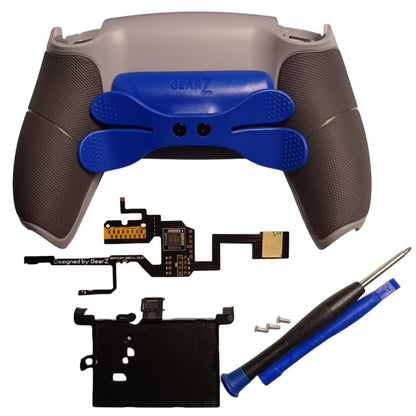 GearZ Back Paddles Programmable Remap Kit for PS5 Controller BDM-030/040/050, Upgrade Board Back Shell Back Button