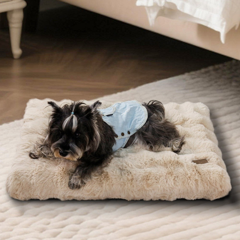 Cama para Cães Ultra Macia Almofada Macia para Pets Cama para Cães Grandes Colchão para Filhotes Tapete Lavável