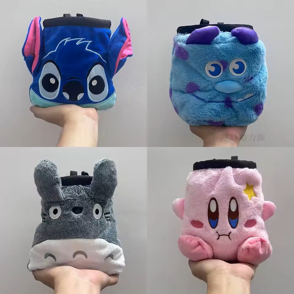 Cute Adult Rock Climbing Magnesium Powder Bag Rock Climbing Chalk Bag  Archery Scattering Bag