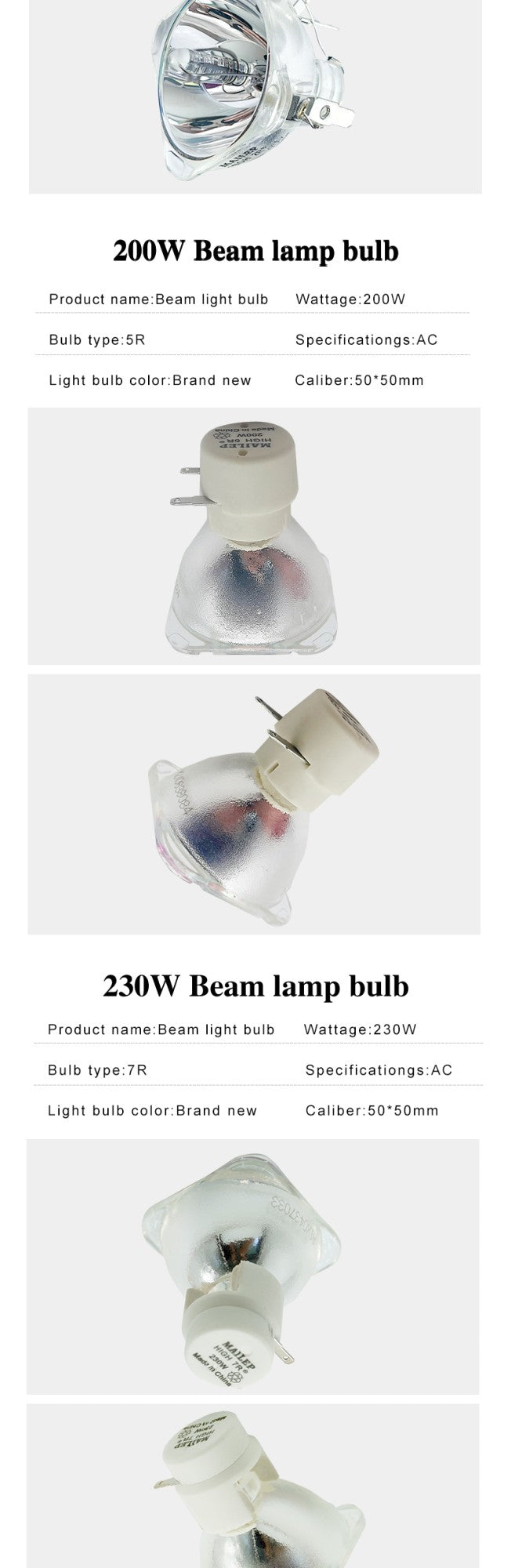 Hot selling 1PCS/Lot 14R Lamp SIRIUS HRI 295W Moving head beam light bulb Replaceable with MSD Platinum Sharpy 14R 295w Lamp