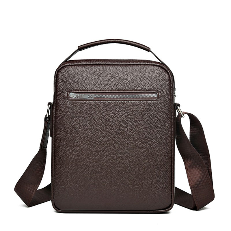 Men's Genuine Leather Crossbody Shoulder Bags High Quality Tote Fashion Business Man Messenger Bag Leather Bags Fanny Pack