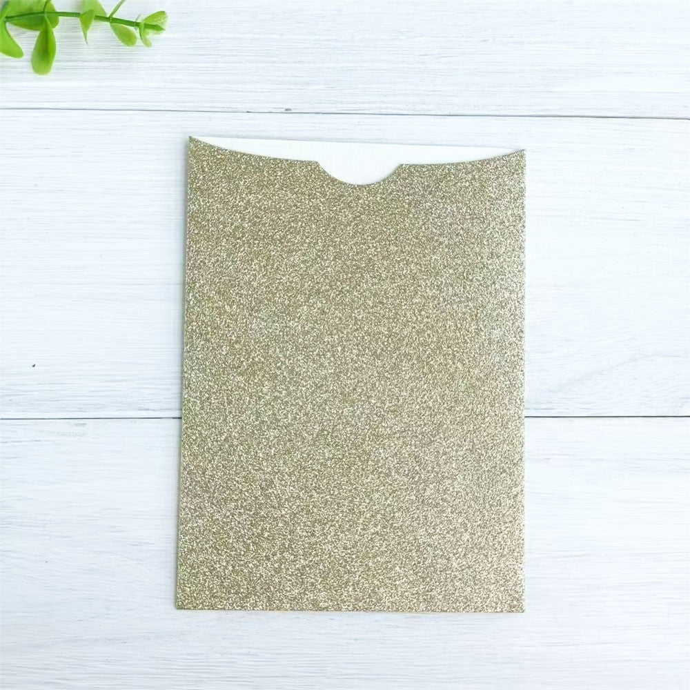 Customized Invitation Envelope, Personalized Wedding Card Holder, Blank Pocket Envelop 50 Sets
