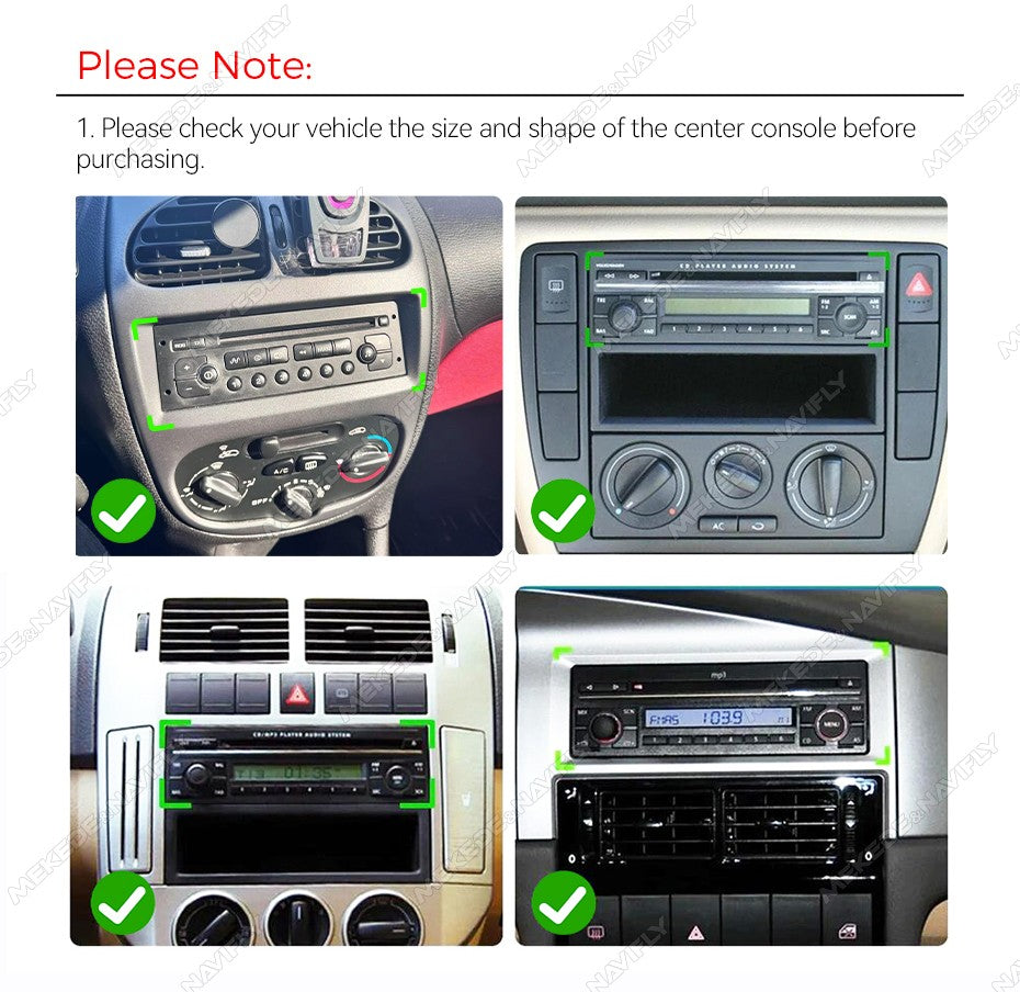 MEKEDE 1Din 6.86 polegadas Carplay Android Auto Rádio Automotivo Universal Reprodutor Multimídia com BT FM Estéreo USB Tipo-C Câmera Unidade Principal