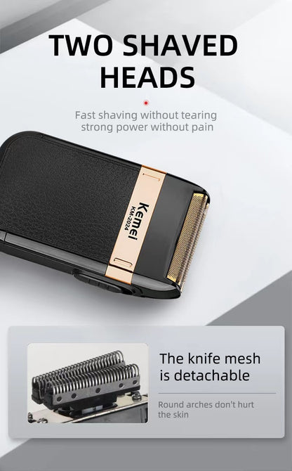 Retro Oil Hair Gradient Shaver Comme 2024 Hair Salon Push White Hair clipper Whitener Push knife