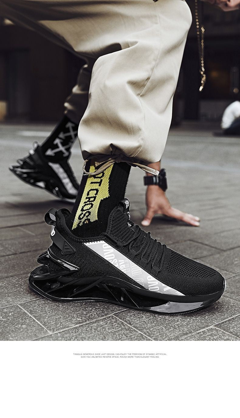 Tênis Masculino Casual Masculino Tênis Masculino de Luxo Tênis Masculino de Corrida Respirável Sapatos da moda Loafers Tênis de corrida para homens