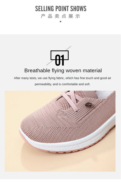 ?Women's Shoes 2025 Casual Sneakers Breathable Mesh Chunky Sole Affordable Free Shipping?