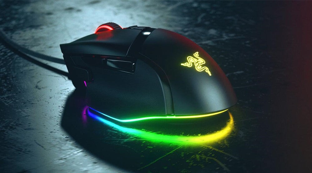 Mouse Gamer Ergonômico Personalizável Razer Basilisk V3 com Switch de Mouse para Jogos Mais Rápido - Iluminação Chroma RGB - Sensor Óptico de 26K DPI